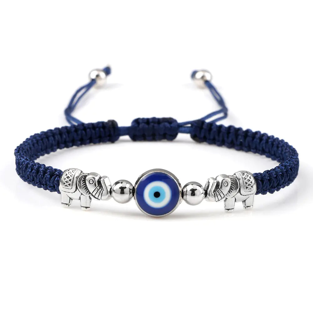 Devil's Eye Handwoven Rope Bracelet for Women