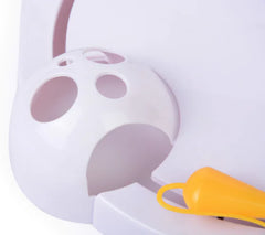 Electric Cat Toy with Castle Mouse Spinning Wheel
