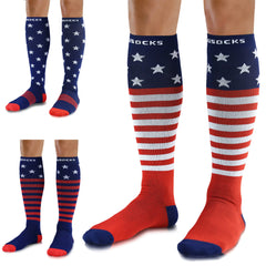 Medical Compression Socks for Women and Men 3 Pairs 20-30 mmHg Knee High Christmas Compression Stockings Circulation Best for Running Athletic Nurses
