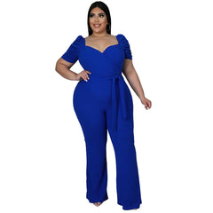 2022 Spring/Summer Plus Size Women's Jumpsuit