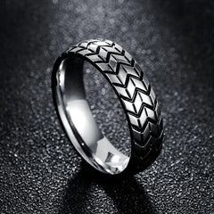 "New Cross-Border E-Commerce Tire Ring for Couples"