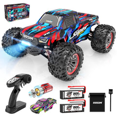 Hosim 1:10 68+ KMH Brushless RC Cars for Adults High Speed Remote Control Car Boys 4X4 All Terrains Waterproof Off Road Hobby Grade Large Fast Racing Buggy Toy Gift Monster Trucks