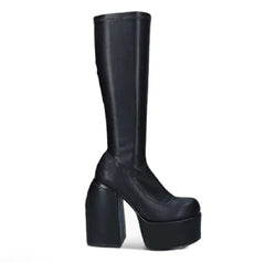 Over The Knee Stretch Platform High Heel Boots for Women