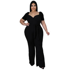 2022 Spring/Summer Plus Size Women's Jumpsuit