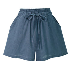 Plus Size Women's High Waist Loose Fit Summer Shorts