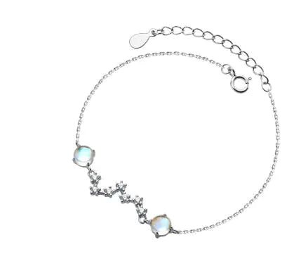 Constellation Bracelet in 925 Silver with Zirconia (Single)