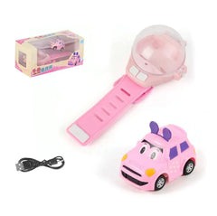 Children's Mini Remote Control Car Watch