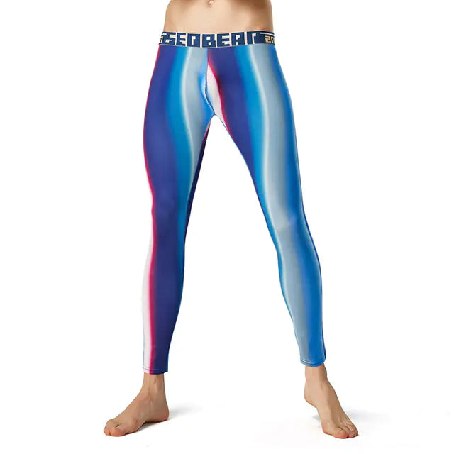 Autumn Men's Slim Fit Thermal Tights and Sleep Pants