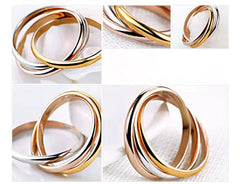 Titanium Steel Three-Ring