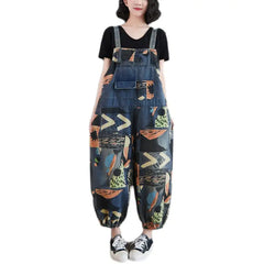 Plus Size Women's Loose Wide Leg Jumpsuit