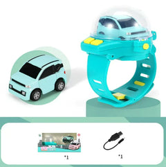 Children's Mini Remote Control Car Watch
