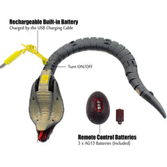 Infrared Electric Remote Control Snake Toy