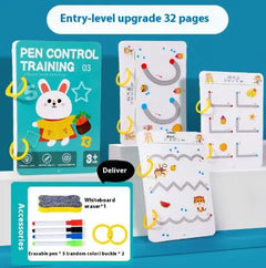 Children's Early Education Pen Control Training Book