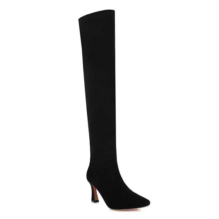 Over-The-Knee Stretch Boots for Women
