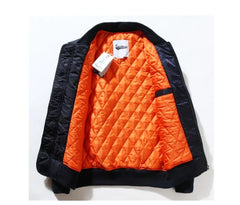 Embroidered Flight Jacket Baseball Coat