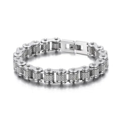 Cross-Border E-Commerce Titanium Steel Men's Bracelet