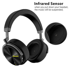 Blue Xian T5 Bluetooth Headphones with Active Noise Cancelling