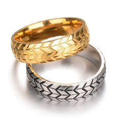 "New Cross-Border E-Commerce Tire Ring for Couples"