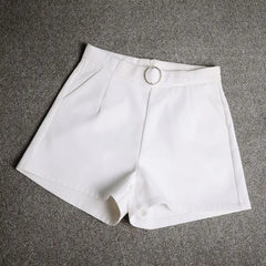 Women's High Waist Loose Fit Summer Shorts (Large Size)