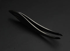 Premium Stainless Steel Eyebrow Tweezers Set with Light