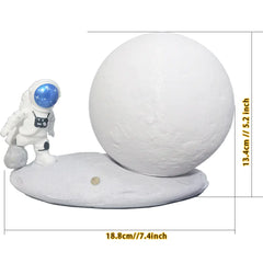 Moon Lamp Astronaut Creative Rotating Starry Light