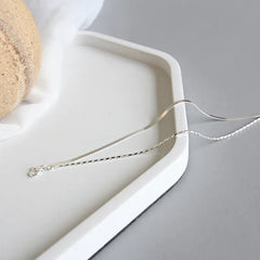 S925 Silver Double Layer Bracelet for Women