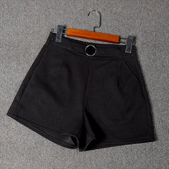 Women's High Waist Loose Fit Summer Shorts (Large Size)