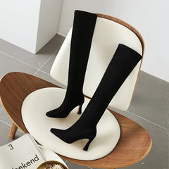 Over-The-Knee Stretch Boots for Women