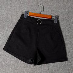 Women's High Waist Loose Fit Summer Shorts (Large Size)