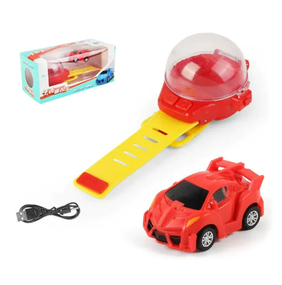 Children's Mini Remote Control Car Watch