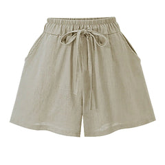 Plus Size Women's High Waist Loose Fit Summer Shorts