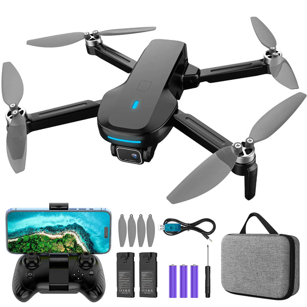 Daron Camera Mirason Drone with Camera 1080P HD FPV Camera Drone with Brushless Mot ...