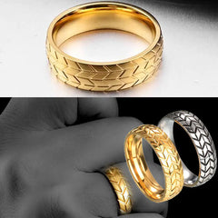 "New Cross-Border E-Commerce Tire Ring for Couples"
